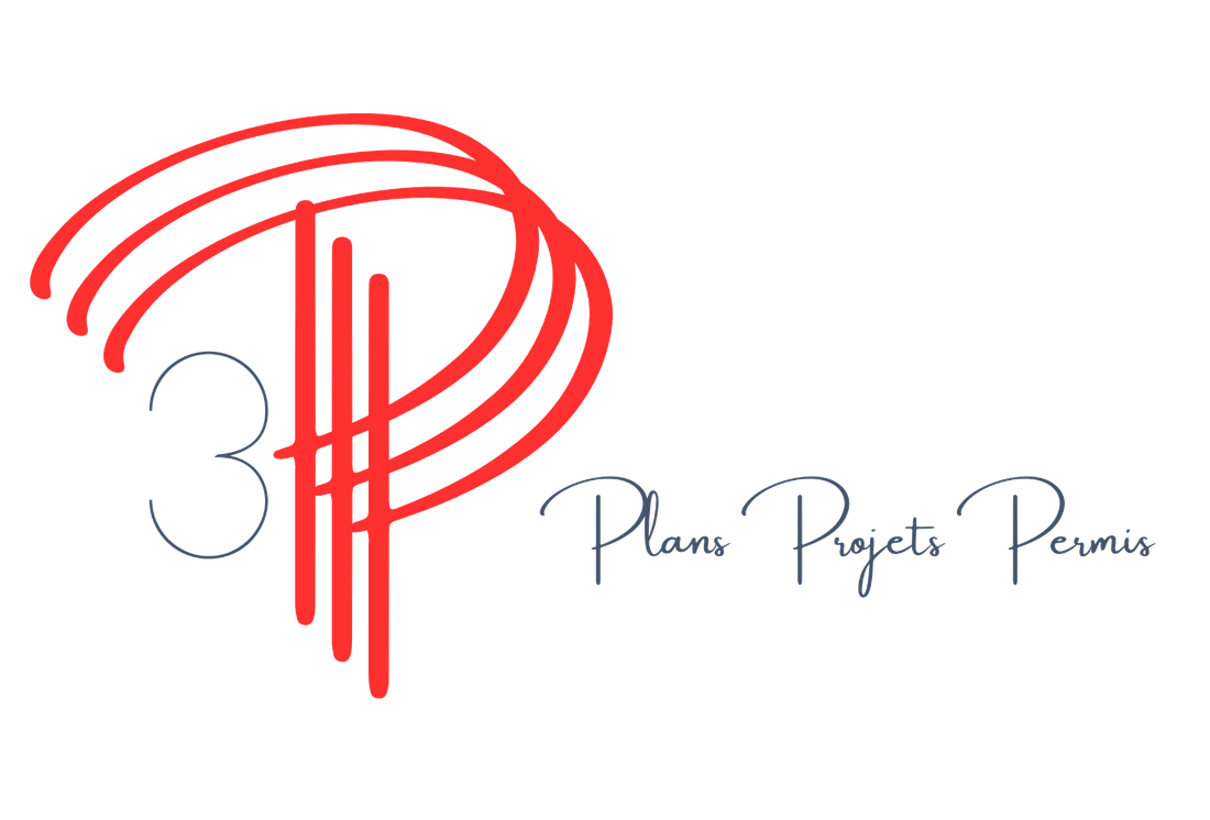 Logo 3P Plans Projets Permis